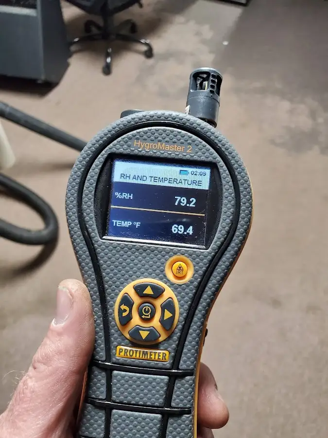 Moisture meter humidity assessment for Fire & Smoke Damage Restoration in Mascoutah